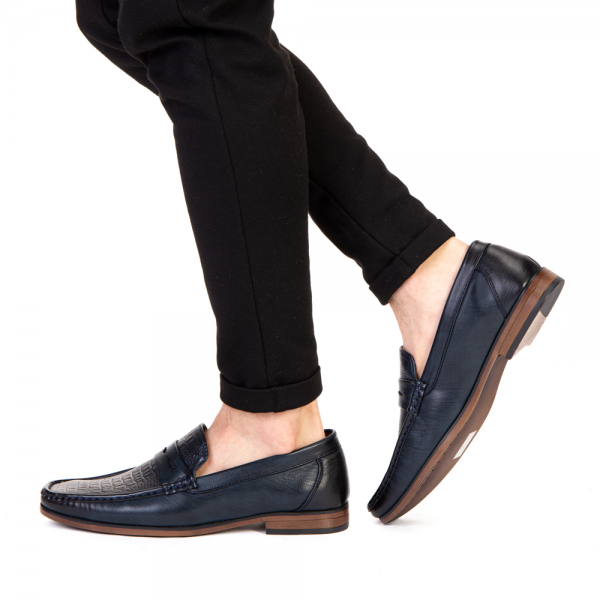 Мъжки обувки Lister тъмно сини, 3 - Kalapod.bg